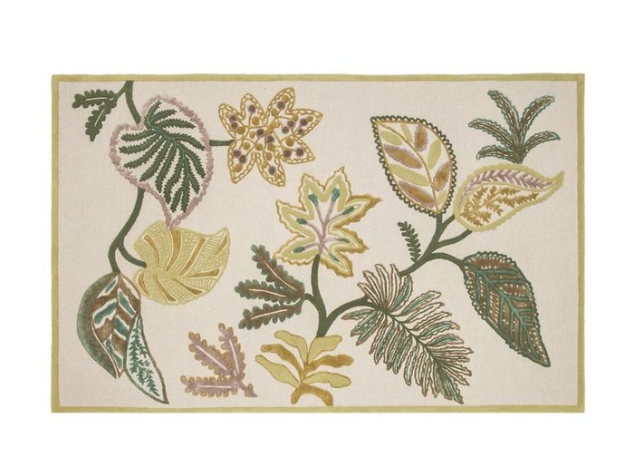 【デザイナーズ ギルド/DESIGNERS GUILD / GOODS】のFoglia Decorativa Rug / フォーリア デコラティヴ ラグ(モス) インテリア・キッズ・メンズ・レディースファッション・服の通販 founy(ファニー) https://founy.com/ パターン Pattern, Design Print ループ Loop, Loop Knit ホーム・キャンプ・アウトドア・お取り寄せ Home Living / Home & Lifestyle / Camping Gear / Outdoor Camping 家具・インテリア Home Furniture & Interior. Stylish & Functional Living Spaces その他 インテリア雑貨、家具 Home Decor & Furniture Extras |ID: prp329100004946580 ipo3291000000037125776