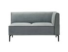 【アボール/ABORD / GOODS】のONE ARM SOFA / ワンアームソファ F015-3 / F015-4 本体張地:クエラ BLGY(ランクD)、パイピング張地:クエラ DGY(ランクD)、アーム位置:左ア|ID: prp329100004946584 ipo3291000000037267054