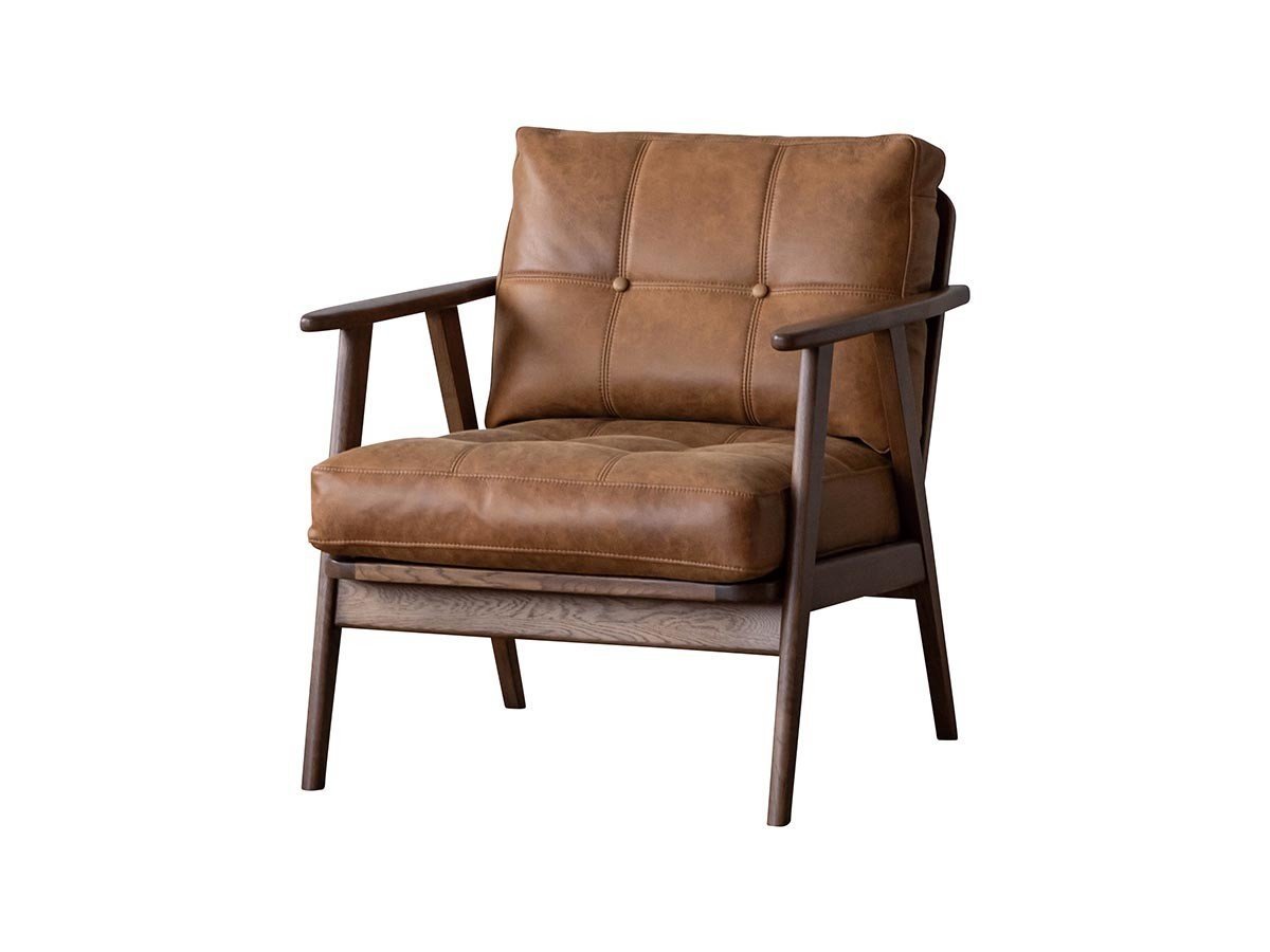 【クラッシュゲート/CRASH GATE / GOODS】のHARRIS SOFA / ハリス 1人掛けソファ フェザータイプ ステッチボタン付(レザーテックス) インテリア・キッズ・メンズ・レディースファッション・服の通販 founy(ファニー) 　オイル　Body Oil　クッション　Cushion, Throw Pillow　フェザー　Feather, Feather Detail　フォーム　Form　リラックス　Relax, Relaxed Fit　ヴィンテージ　Vintage Style　ホーム・キャンプ・アウトドア・お取り寄せ　Home Living / Home & Lifestyle / Camping Gear / Outdoor Camping　家具・インテリア　Home Furniture & Interior. Stylish & Functional Living Spaces　ソファー　Couches & Sofas　-|ID: prp329100004946586 ipo3291000000037125799