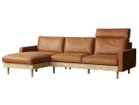 【イージーライフ/Easy Life / GOODS】のFREDA SOFA / フリーダ カウチソファ(レザーテックス) カウチの位置:右カウチ、ヘッドレストの付属:1点付|ID: prp329100004946589 ipo3291000000037266594