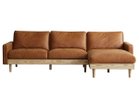 【イージーライフ/Easy Life / GOODS】のFREDA SOFA / フリーダ カウチソファ(レザーテックス) カウチの位置:左カウチ、ヘッドレストの付属:不要|ID: prp329100004946589 ipo3291000000037266602
