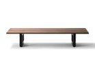 【マスターウォール/MASTERWAL / GOODS】のWILDWOOD LIVING TABLE / ワイルドウッド リビングテーブル スチールレッグス ウッド:ウォールナット、サイズ:幅180 × 奥行85cm|ID: prp329100004946593 ipo3291000000037275177