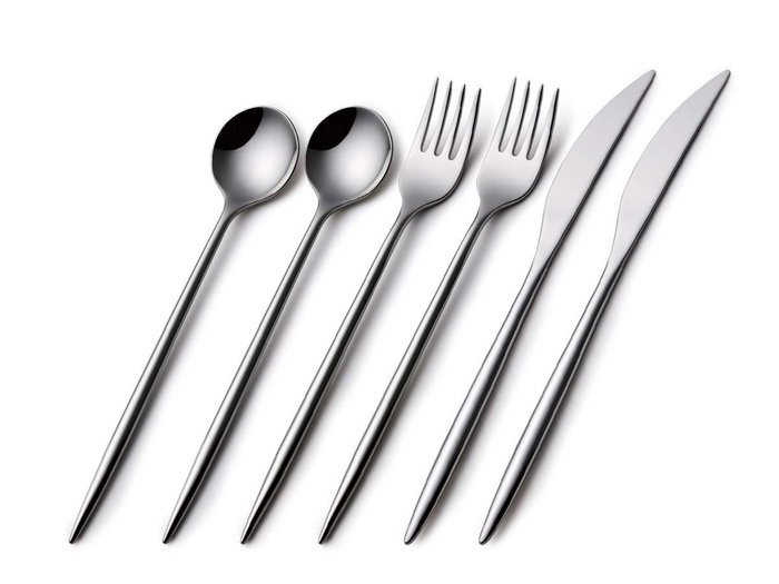 【アズイットイズ/AS IT IS / GOODS】のSUGATA Cutlery Set / スガタ カトラリー 6本セット(シルバー) インテリア・キッズ・メンズ・レディースファッション・服の通販 founy(ファニー) https://founy.com/ 送料無料 Free Shipping コーティング Coating, Coated Finish シルバー Silver, Metallic Silver シンプル Simple, Minimal スタンダード Standard, Basic テーブル Table, Dining Table |ID: prp329100004946611 ipo3291000000037125992