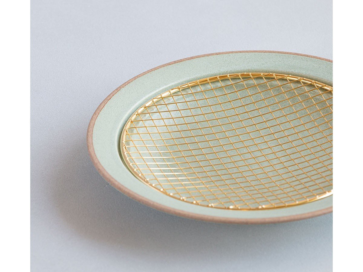 【キキメ/KIKIME / GOODS】のamime / アミメ プレート S 純金網 インテリア・キッズ・メンズ・レディースファッション・服の通販 founy(ファニー) 　皿　Plate, Dish　テーブル　Table, Dining Table　なめらか　Smooth, Silky Texture　プレート　Plate, Dish　モダン　Modern, Contemporary　グリーン|ID: prp329100004946632 ipo3291000000037126102