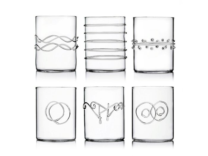 【イッケンドルフ ミラノ/ICHENDORF MILANO / GOODS】のDeco Clear Water Glass Assorted 6pcs / デコ クリア ウォーターグラス アソート 6点セット インテリア・キッズ・メンズ・レディースファッション・服の通販 founy(ファニー) https://founy.com/ ウォーター Water ガラス Glass, Glassware グラス Glass, Eyewear タンブラー Tumbler, Travel Mug テーブル Table, Dining Table フォルム Silhouette, Form |ID: prp329100004946638 ipo3291000000037126135