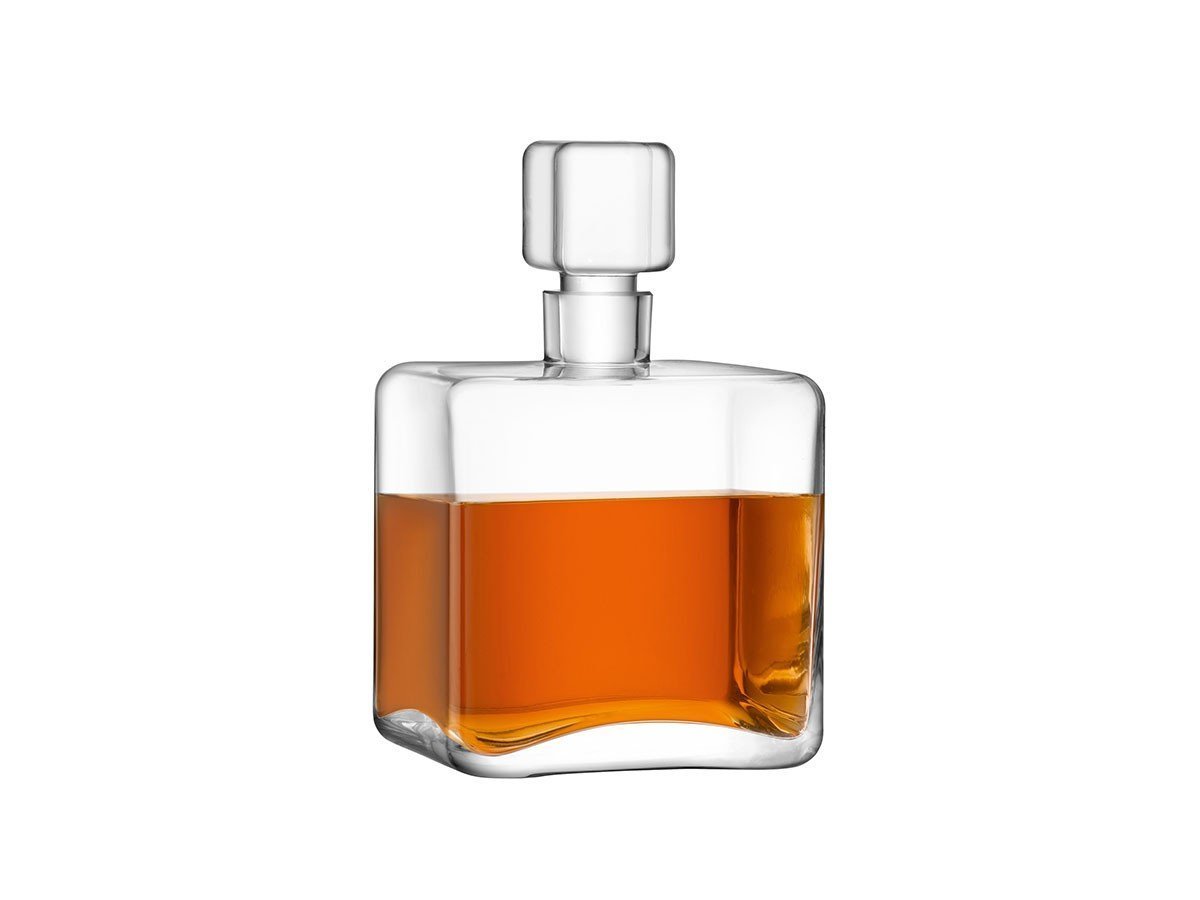 【エルエスエー インターナショナル/LSA international / GOODS】のCASK WHISKY SQUARE DECANTER / カスク ウィスキー スクエア デキャンタ インテリア・キッズ・メンズ・レディースファッション・服の通販 founy(ファニー) 　送料無料　Free Shipping　ガラス　Glass, Glassware　コレクション　Collection, Seasonal Line　スクエア　Square, Square Shape　スマート　Smart, Elegant　テーブル　Table, Dining Table　-|ID: prp329100004946643 ipo3291000000037126152