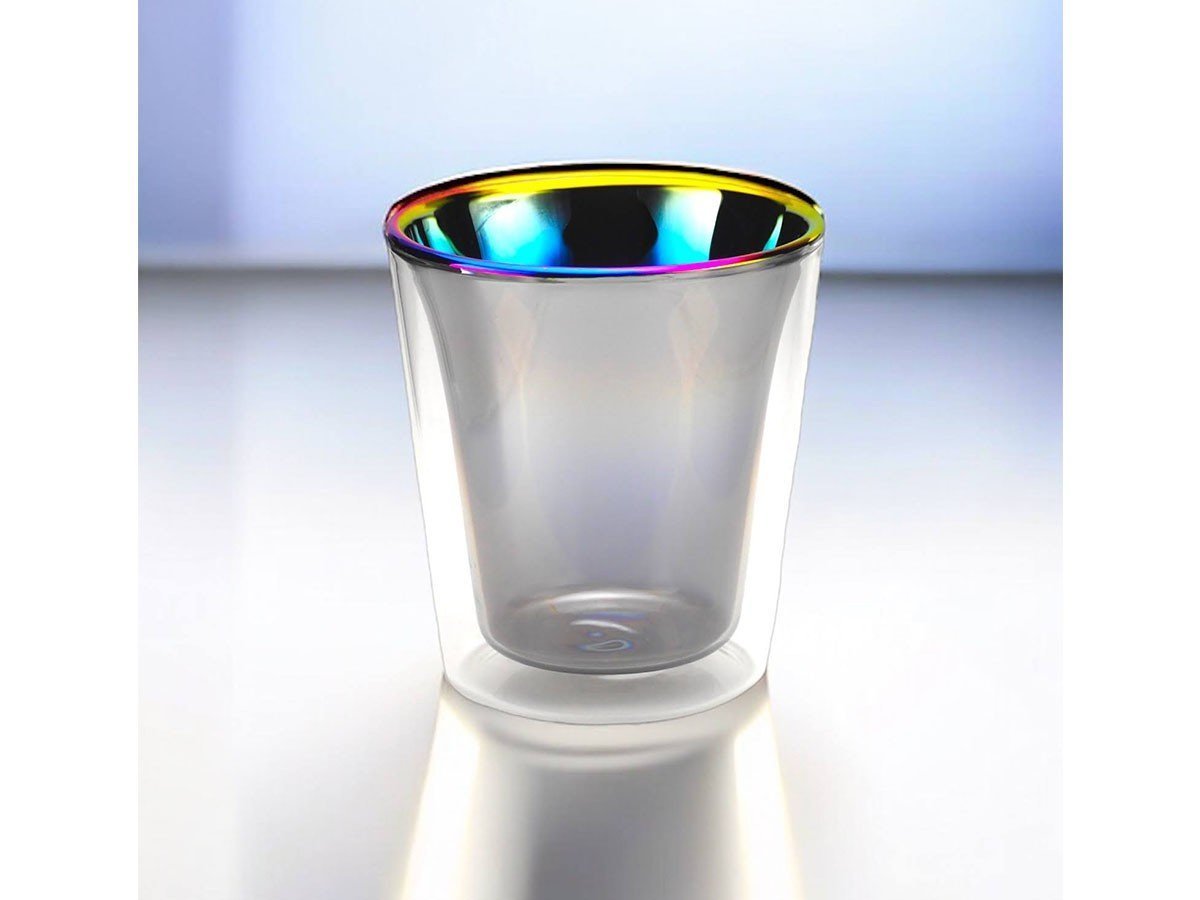 【プログレス/PROGRESS / GOODS】のFreedom / フリーダム ダブルウォールグラス インテリア・キッズ・メンズ・レディースファッション・服の通販 founy(ファニー) 　ガラス　Glass, Glassware　グラス　Glass, Eyewear　コーティング　Coating, Coated Finish　タンブラー　Tumbler, Travel Mug　テーブル　Table, Dining Table　モチーフ　Motif, Design Theme　オーロラ|ID: prp329100004946645 ipo3291000000037126159