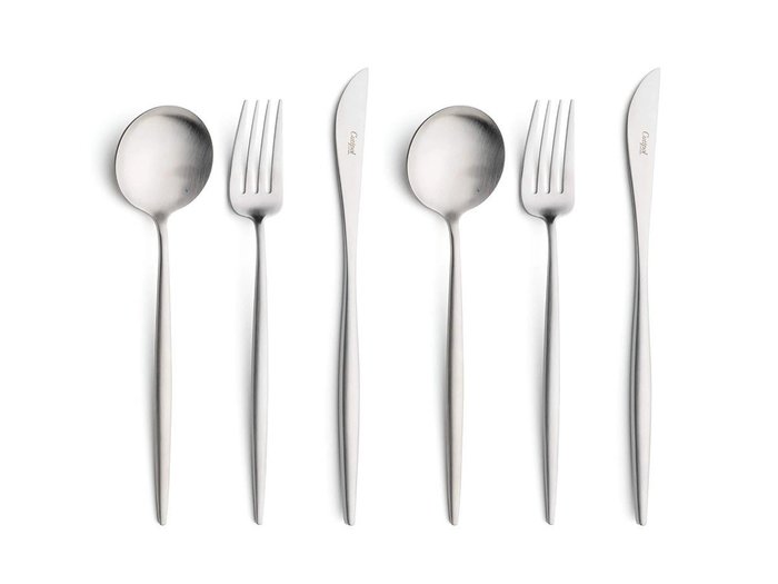 【クチポール/Cutipol / GOODS】のMOON Cutlery Set / ムーン ディナー6本セット(マットシルバー) インテリア・キッズ・メンズ・レディースファッション・服の通販 founy(ファニー) https://founy.com/ 送料無料 Free Shipping シルバー Silver, Metallic Silver テーブル Table, Dining Table バランス Balance, Style Balance モダン Modern, Contemporary |ID: prp329100004946650 ipo3291000000037126171