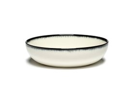 【セラックス/SERAX / GOODS】のDE by ANN DEMEULEMEESTER High Plate 15.5cm White/Black Variation A / デー バイ アン・ドゥムルメステール ハイプレート 15.5cm ホワイト/ブラック バリエーション A 人気、トレンドファッション・服の通販 founy(ファニー) グラデーション Gradient, Ombre テーブル Table, Dining Table プレート Plate, Dish 手描き Hand-Drawn, Illustrated |ID:prp329100004946664