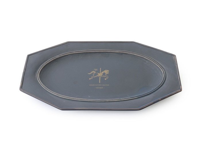 【ミシンポタリークリエーション/MISHIM POTTERY CREATION / GOODS】のStiLL octagon “year”plate L 2026 / スティル オクタゴン イヤープレート L 2026(藍墨茶) インテリア・キッズ・メンズ・レディースファッション・服の通販 founy(ファウニー) https://founy.com/ アンティーク Antique-Inspired イラスト Illustration 皿 Plate, Dish テーブル Table, Dining Table 人気 Popular, Best Seller ハンド Hand, Handmade プリント Print, Printed Pattern プレート Plate, Dish モチーフ Motif, Design Theme 送料無料 Free Shipping |ID: prp329100004946701 ipo3291000000037126350