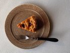 【ミシンポタリークリエーション/MISHIM POTTERY CREATION / GOODS】のfractal cake plate sabi / フラクタル ケーキプレート(サビ) -|ID: prp329100004946717 ipo3291000000037126414