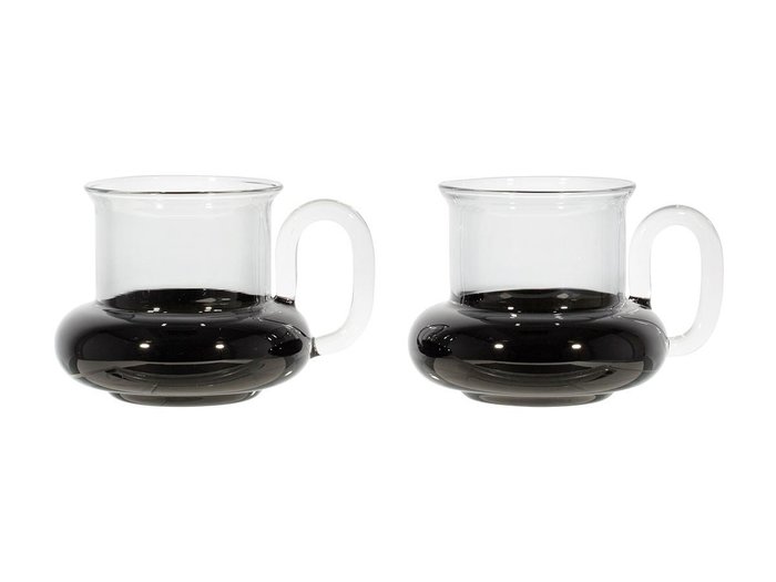 【トム ディクソン/Tom Dixon / GOODS】のBump Tea Cup 2P Black / バンプ ティーカップ 2客セット(ブラック) インテリア・キッズ・メンズ・レディースファッション・服の通販 founy(ファウニー) https://founy.com/ 送料無料 Free Shipping エレガント 上品 Elegant ガラス Glass, Glassware テーブル Table, Dining Table 軽量 Lightweight, Ultra Light |ID: prp329100004946720 ipo3291000000037126430