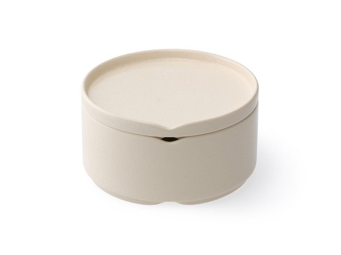 【ハス/HASU / GOODS】のWHITE CRACKLE Stacking bowl M with lid / 白貫入 蓋付重ね中鉢 インテリア・キッズ・メンズ・レディースファッション・服の通販 founy(ファニー) https://founy.com/ シンプル Simple, Minimal テーブル Table, Dining Table フォルム Silhouette, Form エレガント 上品 Elegant 皿 Plate, Dish |ID: prp329100004946721 ipo3291000000037126432