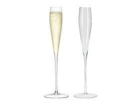 【エルエスエー インターナショナル/LSA international / GOODS】のWINE GRAND CHAMPAGNE FLUTE 100ml CLEAR SET2 / ワイン グランドシャンパンフルート 2脚セット 人気、トレンドファッション・服の通販 founy(ファニー) 送料無料 Free Shipping エレガント 上品 Elegant シンプル Simple, Minimal スリム Slim, Slim Fit テーブル Table, Dining Table フォルム Silhouette, Form |ID:prp329100004946759