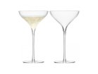 【エルエスエー インターナショナル/LSA international / GOODS】のSAVOY CHAMPAGNE SAUCER SET2 / サボイ シャンパンソーサー 2脚セット クリア|ID: prp329100004946808 ipo3291000000037287205