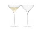 【エルエスエー インターナショナル/LSA international / GOODS】のSAVOY CHAMPAGNE SAUCER SET2 / サボイ シャンパンソーサー 2脚セット プラチナリム|ID: prp329100004946808 ipo3291000000037287206