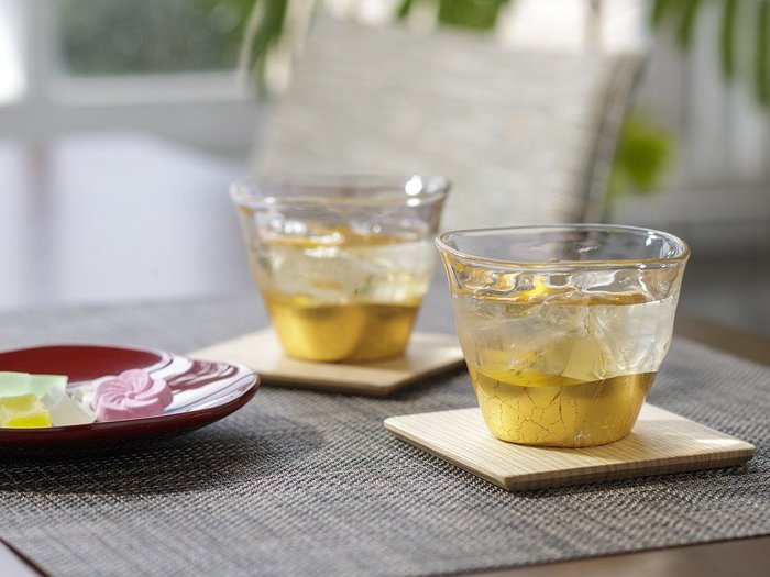 【箔一/HAKUICHI / GOODS】の貫入 冷茶碗 & コースター / 貫入 冷茶碗 & コースター 2客セット インテリア・キッズ・メンズ・レディースファッション・服の通販 founy(ファニー) https://founy.com/ 送料無料 Free Shipping ガラス Glass, Glassware グラス Glass, Eyewear タンブラー Tumbler, Travel Mug テーブル Table, Dining Table |ID: prp329100004946812 ipo3291000000037126819