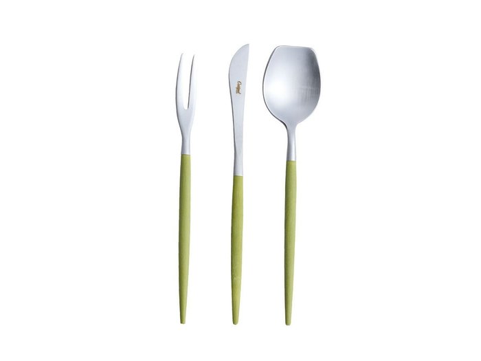 【クチポール/Cutipol / GOODS】のWAGASHI Cutlery Set MATCHA / 和菓子専用カトラリー 3本セット(抹茶) インテリア・キッズ・メンズ・レディースファッション・服の通販 founy(ファニー) https://founy.com/ テーブル Table, Dining Table 人気 Popular, Best Seller フォルム Silhouette, Form |ID: prp329100004946900 ipo3291000000037127084