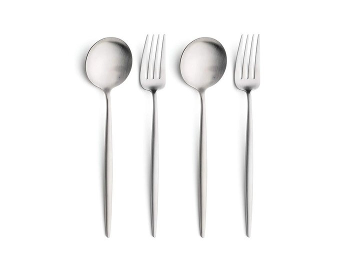 【クチポール/Cutipol / GOODS】のMOON Cutlery Set / ムーン ディナー4本セット(マットシルバー) インテリア・キッズ・メンズ・レディースファッション・服の通販 founy(ファニー) https://founy.com/ 送料無料 Free Shipping シルバー Silver, Metallic Silver テーブル Table, Dining Table バランス Balance, Style Balance モダン Modern, Contemporary |ID: prp329100004946908 ipo3291000000037127108