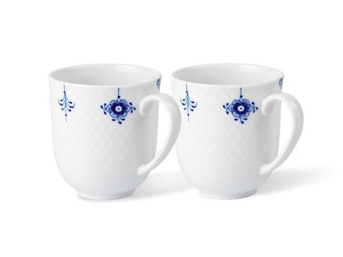 【ロイヤル コペンハーゲン/Royal Copenhagen / GOODS】のBlue Palmette Blossom Mug Pair / ブルーパルメッテ ブロッサム マグ ペア インテリア・キッズ・メンズ・レディースファッション・服の通販 founy(ファニー) https://founy.com/ 送料無料 Free Shipping おすすめ Recommended / Our Picks テーブル Table, Dining Table モチーフ Motif, Design Theme 人気 Popular, Best Seller |ID: prp329100004946910 ipo3291000000037127112