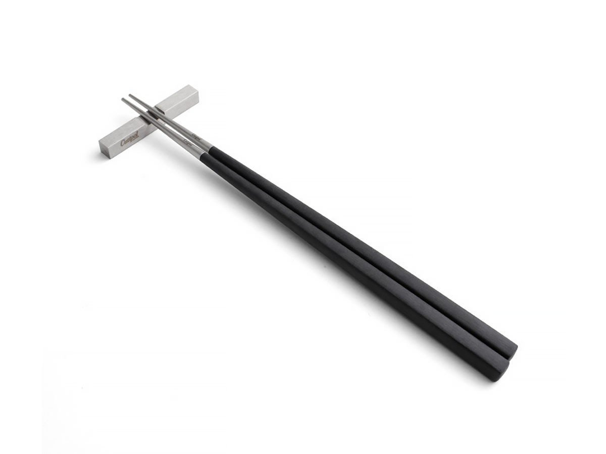 【クチポール/Cutipol / GOODS】のKUBE Chopsticks / キューブ チョップスティック(ブラック × シルバー) 人気、トレンドファッション・服の通販 founy(ファニー) 　シルバー　Silver, Metallic Silver　テーブル　Table, Dining Table　 other-1|ID: prp329100004946921 ipo3291000000037127156