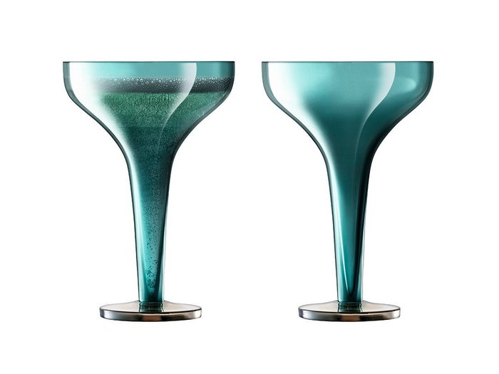 【エルエスエー インターナショナル/LSA international / GOODS】のEPOQUE CHAMPAGNE SAUCER VASE SET2 / エポック シャンパンソーサー ベース 2脚セット インテリア・キッズ・メンズ・レディースファッション・服の通販 founy(ファウニー) https://founy.com/ 送料無料 Free Shipping おすすめ Recommended / Our Picks ガラス Glass, Glassware グラス Glass, Eyewear ショート Short, Short Length テーブル Table, Dining Table |ID: prp329100004946924 ipo3291000000037127162
