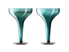 【エルエスエー インターナショナル/LSA international / GOODS】のEPOQUE CHAMPAGNE SAUCER VASE SET2 / エポック シャンパンソーサー ベース 2脚セット ピーコック|ID: prp329100004946924 ipo3291000000037127163