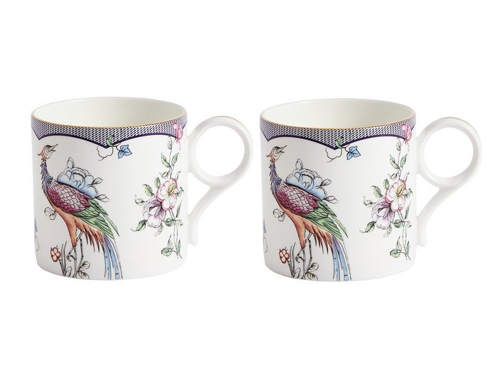 【ウェッジウッド/WEDGWOOD / GOODS】のWONDERLUST FORTUNE MUG PAIR / ワンダーラスト フォーチュン マグ ペア インテリア・キッズ・メンズ・レディースファッション・服の通販 founy(ファニー) https://founy.com/ 送料無料 Free Shipping コレクション Collection, Seasonal Line テーブル Table, Dining Table モチーフ Motif, Design Theme |ID: prp329100004946935 ipo3291000000037127192