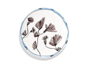 【セラックス/SERAX / GOODS】のMIDNIGHT FLOWERS by MARNI Breakfast Plate Camelia Aubergine / ミッドナイトフラワーズ バイ マルニ ブレックファーストプレート カメリアオーバージーン 20cm 人気、トレンドファッション・服の通販 founy(ファニー) イタリア Italy オレンジ Orange テーブル Table, Dining Table フォルム Silhouette, Form プレート Plate, Dish ラベンダー Lavender 手描き Hand-Drawn, Illustrated 皿 Plate, Dish |ID:prp329100004947006