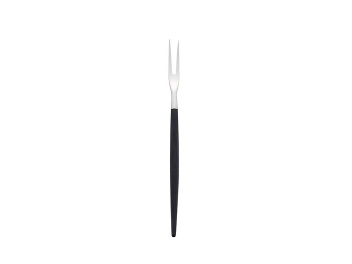 【クチポール/Cutipol / GOODS】のGOA Fruit Fork / ゴア フルーツフォーク(ブラック × シルバー) インテリア・キッズ・メンズ・レディースファッション・服の通販 founy(ファニー) https://founy.com/ エレガント 上品 Elegant シルバー Silver, Metallic Silver シンプル Simple, Minimal テーブル Table, Dining Table フォルム Silhouette, Form |ID: prp329100004947134 ipo3291000000037127722