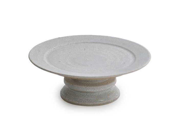 【ミシンポタリークリエーション/MISHIM POTTERY CREATION / GOODS】のfractal cake plate + stand / フラクタル ケーキプレート + スタンド(ヒビ) インテリア・キッズ・メンズ・レディースファッション・服の通販 founy(ファウニー) https://founy.com/ アンティーク Antique-Inspired クラシカル Classical, Vintage-Inspired コレクション Collection, Seasonal Line シェイプ Shape, Slim Fit シンプル Simple, Minimal スタンド Stand Collar, Upright Stand センター Center, Center Line 皿 Plate, Dish テーブル Table, Dining Table プレート Plate, Dish |ID: prp329100004947142 ipo3291000000037127752