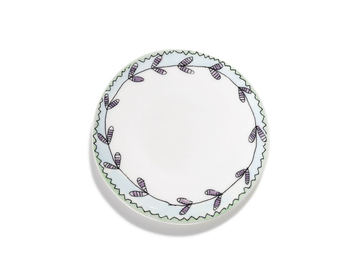 【セラックス/SERAX / GOODS】のMIDNIGHT FLOWERS by MARNI Bread Plate Blossom Milk / ミッドナイトフラワーズ バイ マルニ ブレッドプレート ブロッサムミルク 11.5cm 人気、トレンドファッション・服の通販 founy(ファニー) 　イタリア　Italy　オレンジ　Orange　テーブル　Table, Dining Table　フォルム　Silhouette, Form　プリント　Print, Printed Pattern　プレート　Plate, Dish　ラベンダー　Lavender　手描き　Hand-Drawn, Illustrated　皿　Plate, Dish　 other-1|ID: prp329100004947166 ipo3291000000037127828