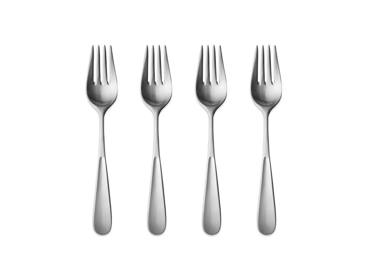 【ジョージ ジェンセン/GEORG JENSEN / GOODS】のVIVIANNA CAKE FORK 4PIECE SET / ヴィヴィアンナ ケーキフォーク 4ピースセット インテリア・キッズ・メンズ・レディースファッション・服の通販 founy(ファニー) 　エレガント 上品　Elegant　シンプル　Simple, Minimal　ジュエリー　Jewelry, Accessories　テーブル　Table, Dining Table　フォルム　Silhouette, Form　-|ID: prp329100004947201 ipo3291000000037127916