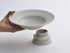 【ミシンポタリークリエーション/MISHIM POTTERY CREATION / GOODS】のfractal bowl + stand / フラクタル ボウル + スタンド(サビ) 皿は台座から外れるので、収納がしやすいだけでなく、残った料理などをそのまま冷蔵庫へ入れることができま|ID: prp329100004947212 ipo3291000000037127961
