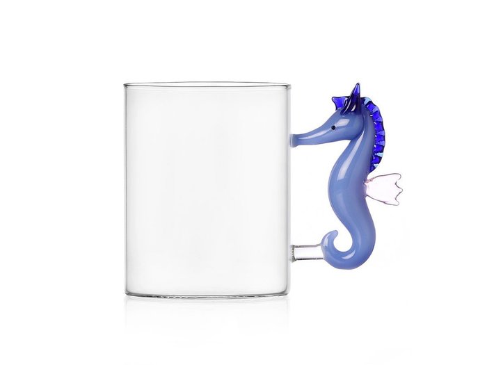 【イッケンドルフ ミラノ/ICHENDORF MILANO / GOODS】のMarine Garden Mug Seahorse with Fin Pink / マリンガーデン マグ シーホース 背びれピンク 450ml インテリア・キッズ・メンズ・レディースファッション・服の通販 founy(ファニー) https://founy.com/ ガラス Glass, Glassware ガーデン Garden, Gardening テーブル Table, Dining Table モチーフ Motif, Design Theme |ID: prp329100004947241 ipo3291000000037128032