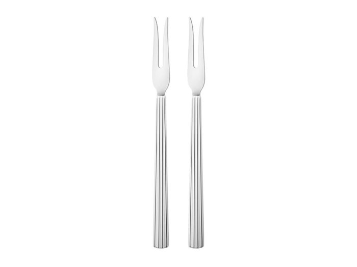 【ジョージ ジェンセン/GEORG JENSEN / GOODS】のBERNADOTTE COLD CUT FORK 2PIECE SET / ベルナドッテ コールドカットフォーク 2ピースセット インテリア・キッズ・メンズ・レディースファッション・服の通販 founy(ファニー) https://founy.com/ クラシック Classic, Timeless Style コレクション Collection, Seasonal Line テーブル Table, Dining Table エレガント 上品 Elegant |ID: prp329100004947255 ipo3291000000037128076
