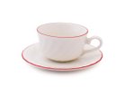 【フライミーアクセソワ/FLYMEe accessoire / GOODS】のL Espoir Teacup & Saucer / レスポワール ティーカップ & ソーサー 人気、トレンドファッション・服の通販 founy(ファニー) テーブル Table, Dining Table 手描き Hand-Drawn, Illustrated thumbnail レッド|ID: prp329100004947271 ipo3291000000037128150