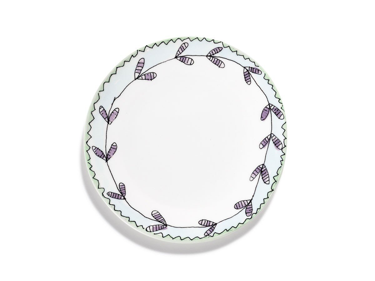 【セラックス/SERAX / GOODS】のMIDNIGHT FLOWERS by MARNI Dessert Plate Blossom Milk / ミッドナイトフラワーズ バイ マルニ デザートプレート ブロッサムミルク 16cm 人気、トレンドファッション・服の通販 founy(ファニー) 　イタリア　Italy　オレンジ　Orange　テーブル　Table, Dining Table　デザート　Dessert, Sweet Treat　フォルム　Silhouette, Form　プリント　Print, Printed Pattern　プレート　Plate, Dish　ラベンダー　Lavender　手描き　Hand-Drawn, Illustrated　皿　Plate, Dish　 other-1|ID: prp329100004947294 ipo3291000000037128221