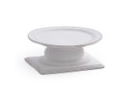 【ミシンポタリークリエーション/MISHIM POTTERY CREATION / GOODS】のStiLL round plate S + stand / スティル ラウンドプレート S + スタンド(胡粉) -|ID: prp329100004947323 ipo3291000000037128282