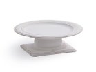 【ミシンポタリークリエーション/MISHIM POTTERY CREATION / GOODS】のStiLL round plate L + stand / スティル ラウンドプレート L + スタンド(胡粉) -|ID: prp329100004947324 ipo3291000000037128294