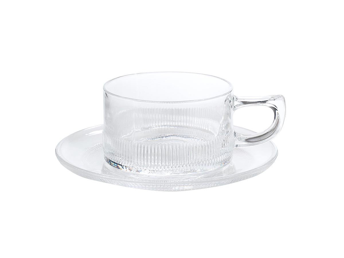 【廣田硝子/Hirota Glass / GOODS】の昭和モダン珈琲 耐熱性ソーサー / 昭和モダン珈琲 耐熱性ソーサー インテリア・キッズ・メンズ・レディースファッション・服の通販 founy(ファニー) 　テーブル　Table, Dining Table　プレート　Plate, Dish　モダン　Modern, Contemporary　皿　Plate, Dish　カップ & ソーサーセットイメージ|ID: prp329100004947331 ipo3291000000037128349