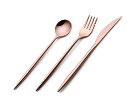 【アズイットイズ/AS IT IS / GOODS】のSUGATA Cutlery Set / スガタ カトラリー 3本セット(ロゼ) 人気、トレンドファッション・服の通販 founy(ファニー) エレガント 上品 Elegant コーティング Coating, Coated Finish シンプル Simple, Minimal テーブル Table, Dining Table |ID:prp329100004947347