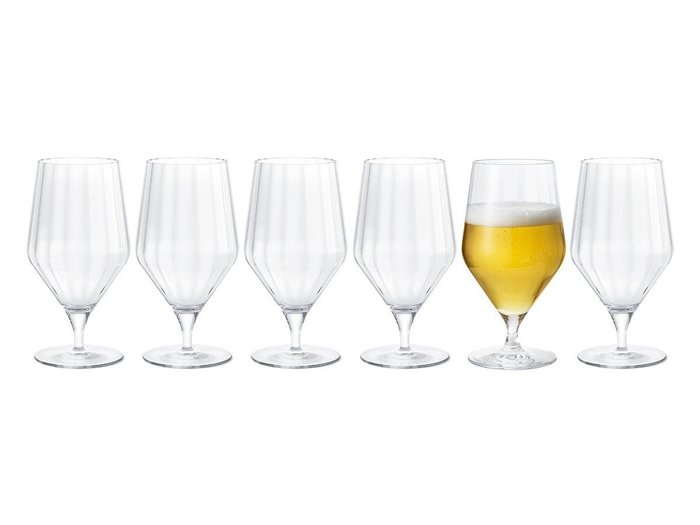【ジョージ ジェンセン/GEORG JENSEN / GOODS】のBERNADOTTE BEER GLASS 6PIECE SET / ベルナドッテ ビールグラス 6ピースセット インテリア・キッズ・メンズ・レディースファッション・服の通販 founy(ファニー) https://founy.com/ 送料無料 Free Shipping なめらか Smooth, Silky Texture グラス Glass, Eyewear コレクション Collection, Seasonal Line タンブラー Tumbler, Travel Mug テーブル Table, Dining Table フォルム Silhouette, Form |ID: prp329100004947379 ipo3291000000037128502