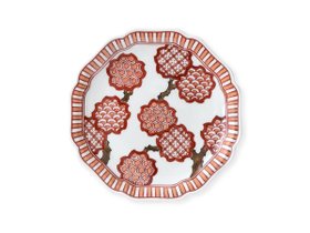 【源右衛門窯/Gen Emon Kiln / GOODS】の赤絵桜地紋 銘々皿 / 赤絵桜地紋 銘々皿 人気、トレンドファッション・服の通販 founy(ファニー) 皿 Plate, Dish テーブル Table, Dining Table デザート Dessert, Sweet Treat フォルム Silhouette, Form プレート Plate, Dish 送料無料 Free Shipping |ID:prp329100004947388