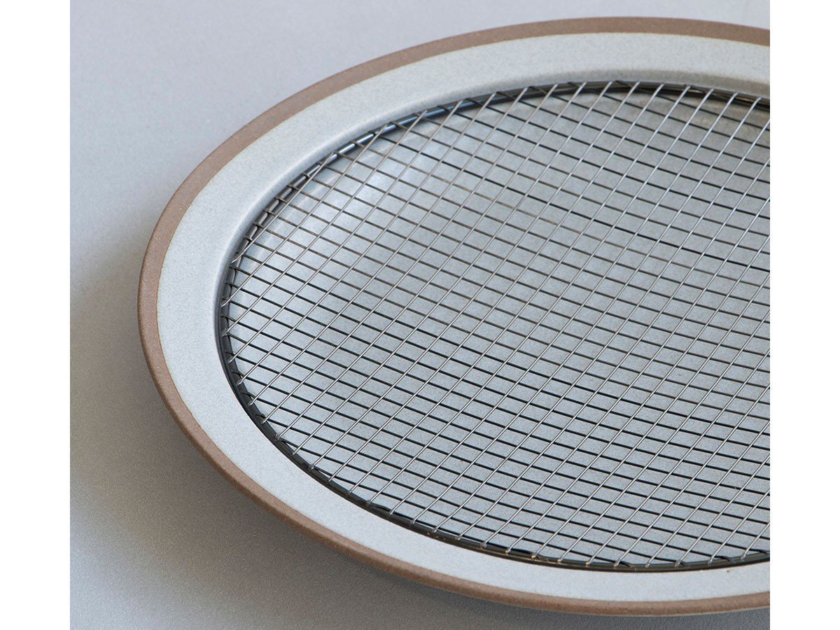【キキメ/KIKIME / GOODS】のamime / アミメ プレート L 黒酸化網 インテリア・キッズ・メンズ・レディースファッション・服の通販 founy(ファニー) 　皿　Plate, Dish　テーブル　Table, Dining Table　なめらか　Smooth, Silky Texture　プレート　Plate, Dish　モダン　Modern, Contemporary　ライトグレー|ID: prp329100004947423 ipo3291000000037128717