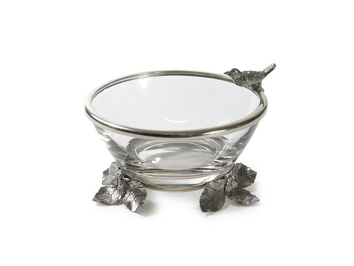 【アトリエ ジュンコ/Atelier Junko / GOODS】のBird & Leaf Dip Bowl / バード & リーフ ディップボウル インテリア・キッズ・メンズ・レディースファッション・服の通販 founy(ファニー) https://founy.com/ ガラス Glass, Glassware テーブル Table, Dining Table ハンド Hand, Handmade リーフ Leaf, Botanical Leaf |ID: prp329100004947434 ipo3291000000037128751