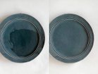 【ミシンポタリークリエーション/MISHIM POTTERY CREATION / GOODS】のStiLL round plate S + stand / スティル ラウンドプレート S + スタンド(藍墨茶) |ID: prp329100004947459 ipo3291000000037128878