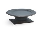 【ミシンポタリークリエーション/MISHIM POTTERY CREATION / GOODS】のStiLL round plate L + stand / スティル ラウンドプレート L + スタンド(藍墨茶) -|ID: prp329100004947460 ipo3291000000037128881