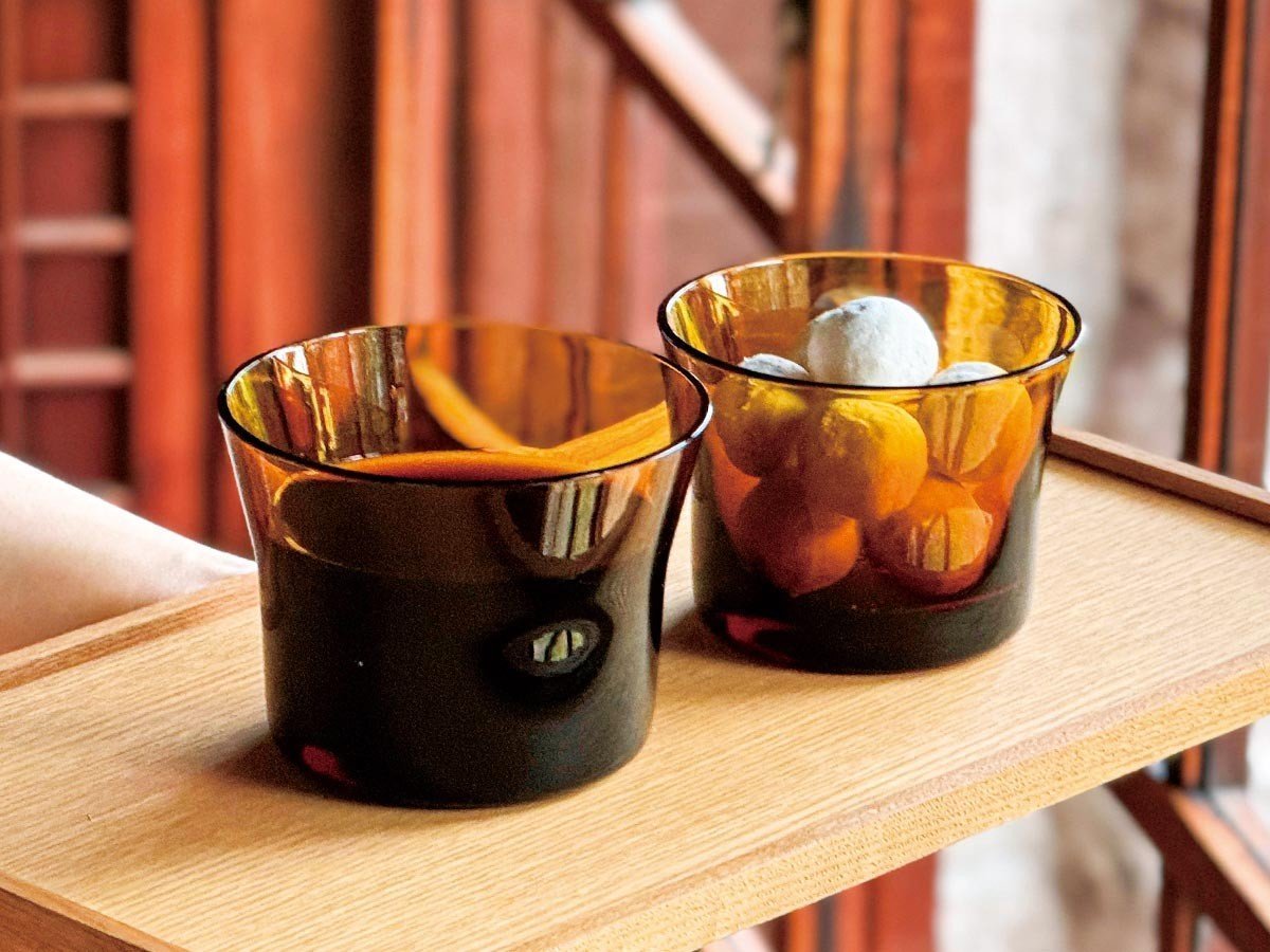 【廣田硝子/Hirota Glass / GOODS】のFlare Glass / フレアグラス 耐熱性 S インテリア・キッズ・メンズ・レディースファッション・服の通販 founy(ファニー) 　グラス　Glass, Eyewear　タンブラー　Tumbler, Travel Mug　テーブル　Table, Dining Table　デザート　Dessert, Sweet Treat　フレア　Flare, Flared　左:サイズ違いの「Lサイズ」、右:本商品|ID: prp329100004947465 ipo3291000000037128918