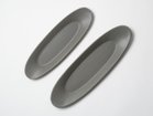 【サードセラミックス/3RD CERAMICS / GOODS】のDAENZARA / 楕円皿 M 左:本商品、右:Lサイズ|ID: prp329100004947506 ipo3291000000037129100